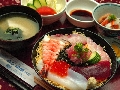 九十九島　海鮮丼　ランチセット（平日お昼限定）