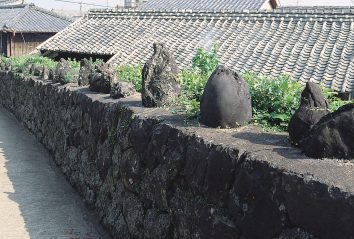 大島巨大火山弾産地