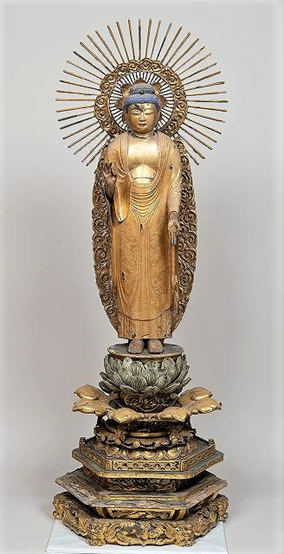 教専寺の木造阿弥陀如来立像