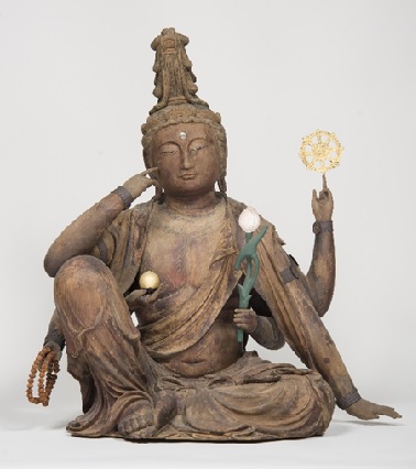 天祐寺の木造如意輪観音坐像