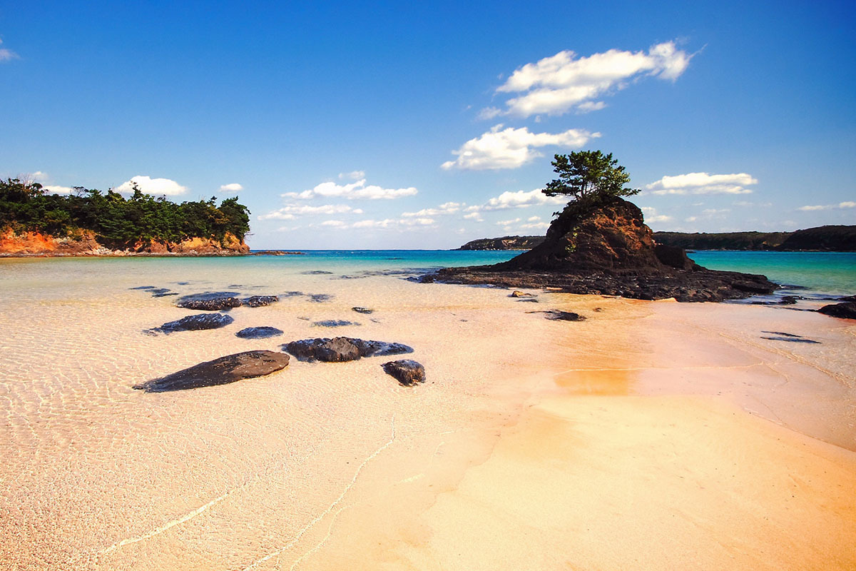 対馬市（三宇田浜）