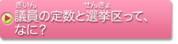 議員の定数と選挙区って、なに？