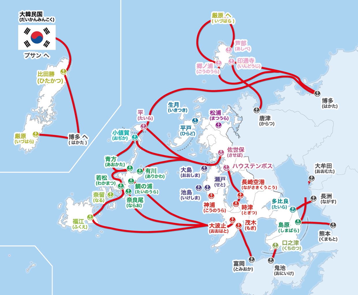 航路図