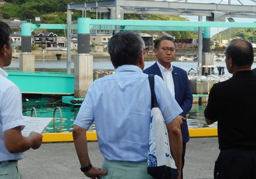 知事視察写真