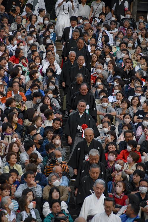 知事入場