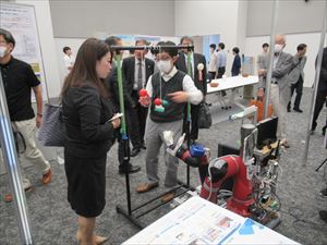 会場見学
