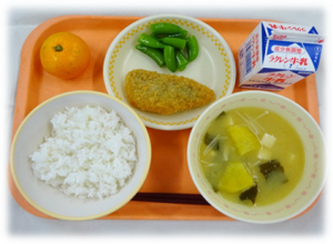 松浦市の給食写真
