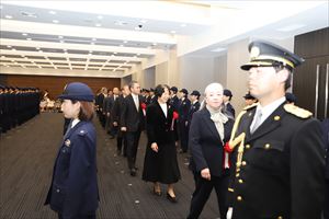 式の様子