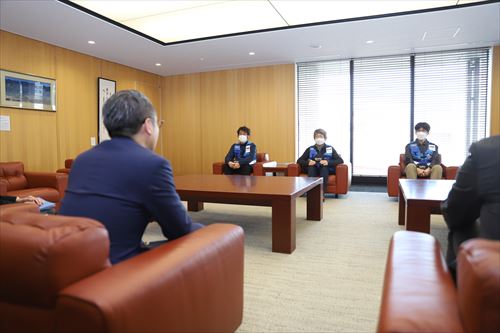 報告の様子