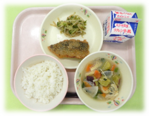 小値賀町の給食写真
