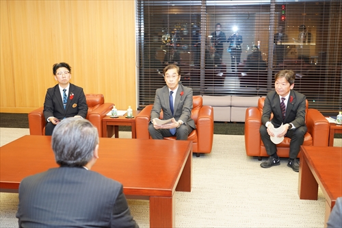 公明党県議との対談風景_R