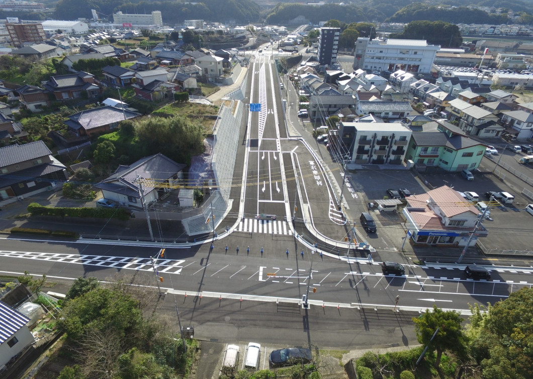 ドローン撮影（終点側）