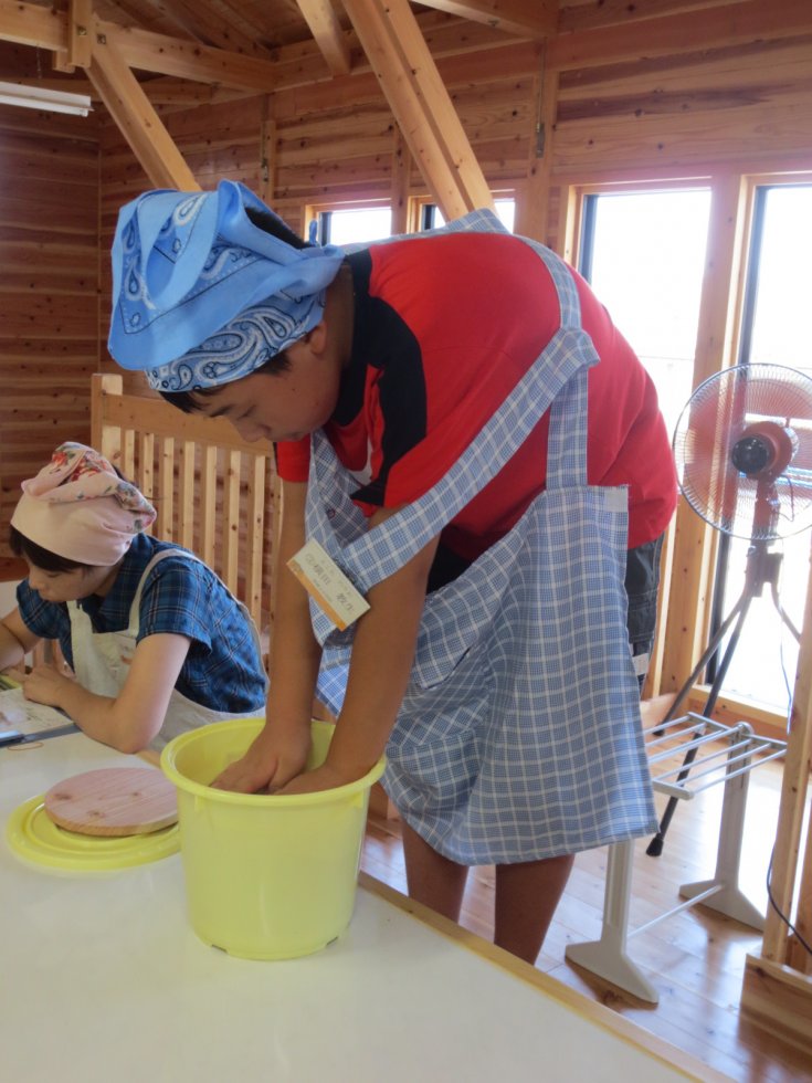 味噌作りの様子５