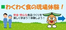 わくわく食の現場体験