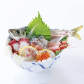 長崎産鯵の海鮮丼　松