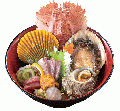 海のお宝丼