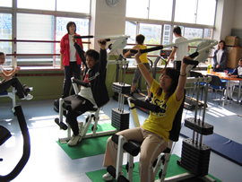 サーキットフィットネスの様子１