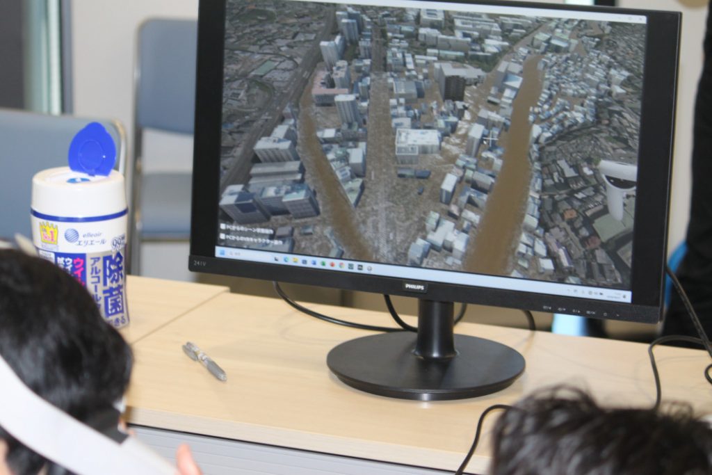 VRに映っている映像