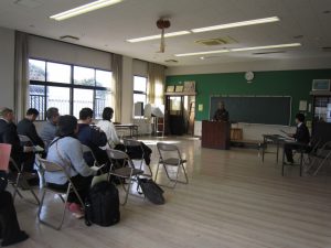 青島住民センター（意見交換のようす）