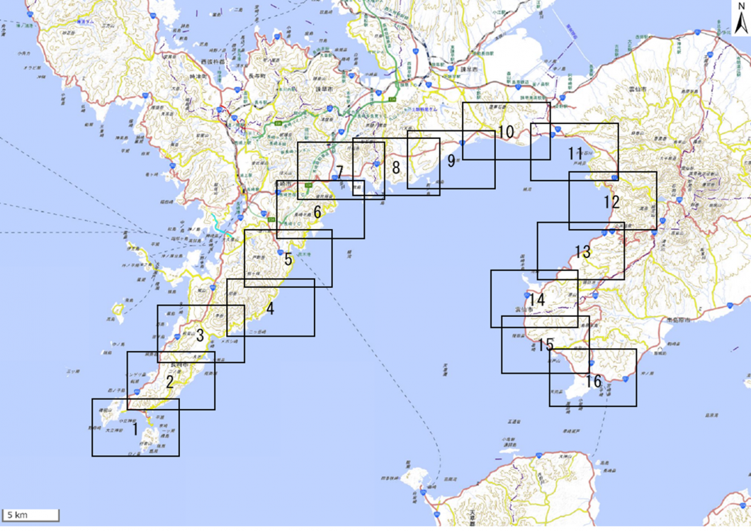 詳細図(橘湾沿岸)