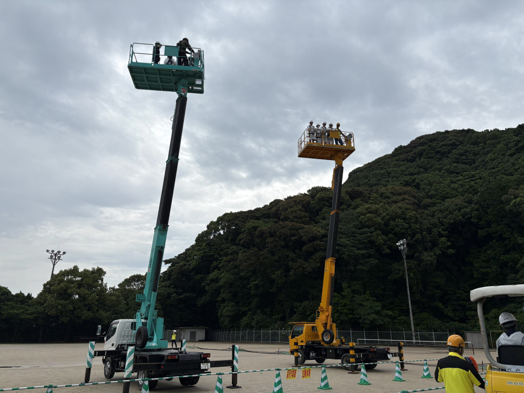 高所作業車試乗体験