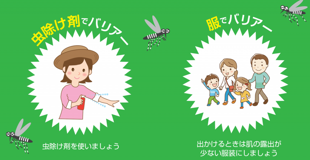 蚊にさされない対策