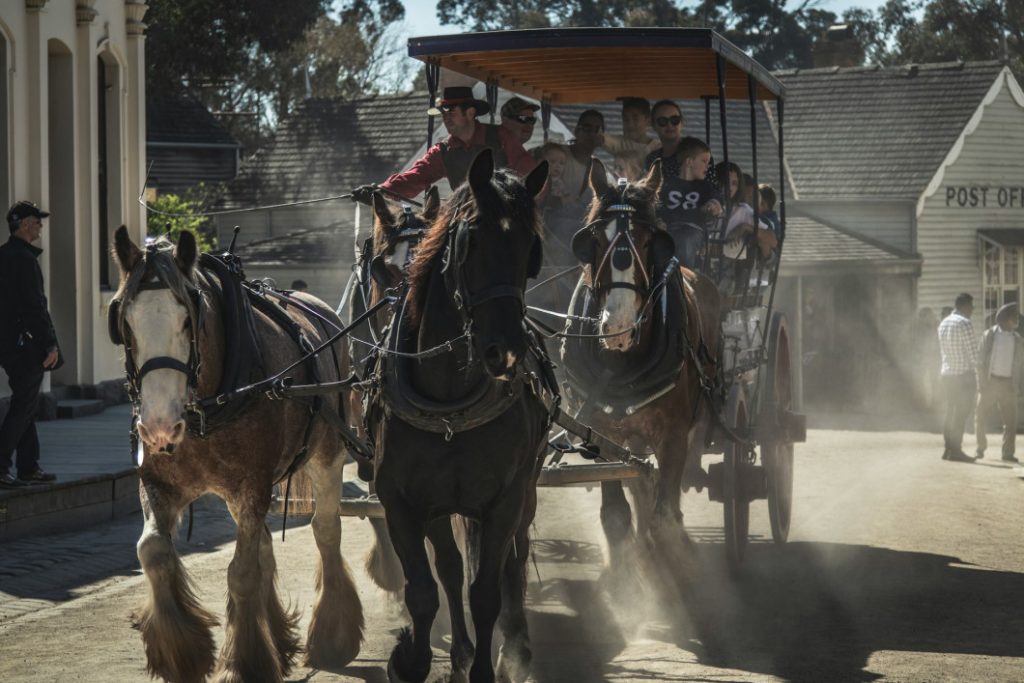Matt Zhangによる撮影、BallaratのSovereign Hill