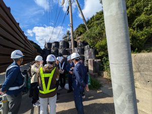 実地査定（申請者・査定官・立会官が現地で査定を行う）