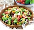 2017年8月号「ながさきレシピ　ピーナッツ豆腐と夏野菜のチョップドサラダ」